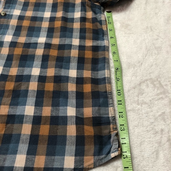 Mountain Warehouse Plaid Short Sleeve Shirt Size Med - Picture 6 of 7